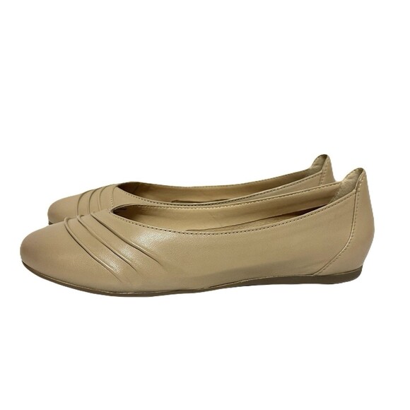 NEW SoftWalk Womens Size 6 Mocha Leather Safi Ballet Flat Arch Support $105 - Picture 3 of 9